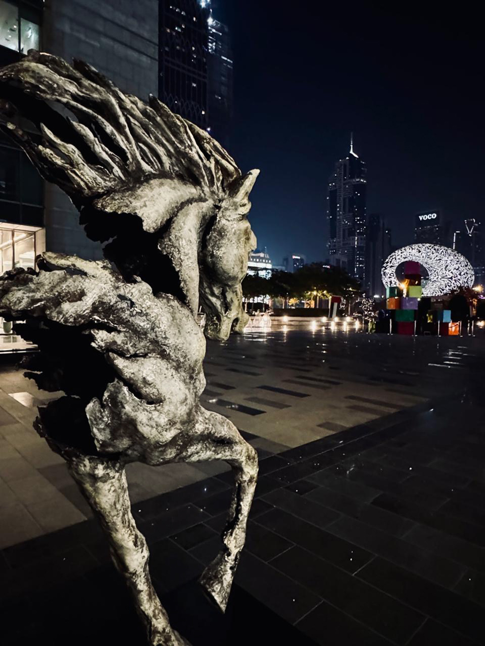 <span><strong>Elena Rede at the DIFC in Dubai</strong><br></span>